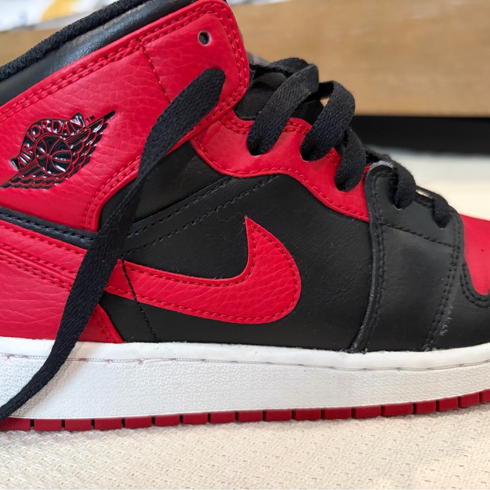 Jordan Kids Sneakers Red and Black